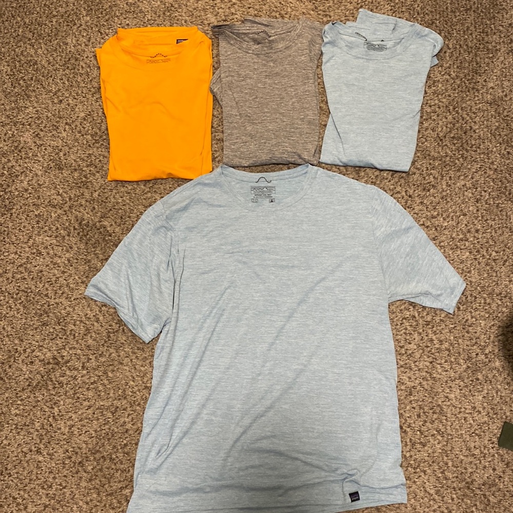 Mens Patagonia Performance T-shirts
